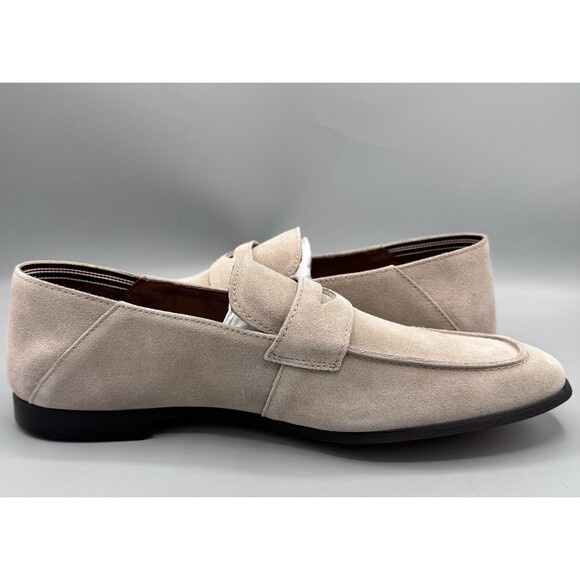 Steve Madden Men\'s Traviss Crush Back Penny Loafers, Desert, Size 9.5 main image 6
